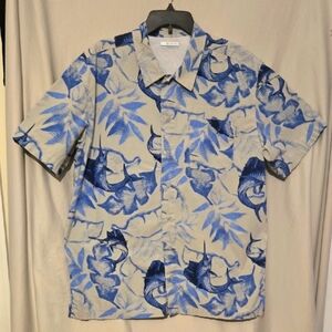Blue Marlin vented PFG Columbia fishing shirt